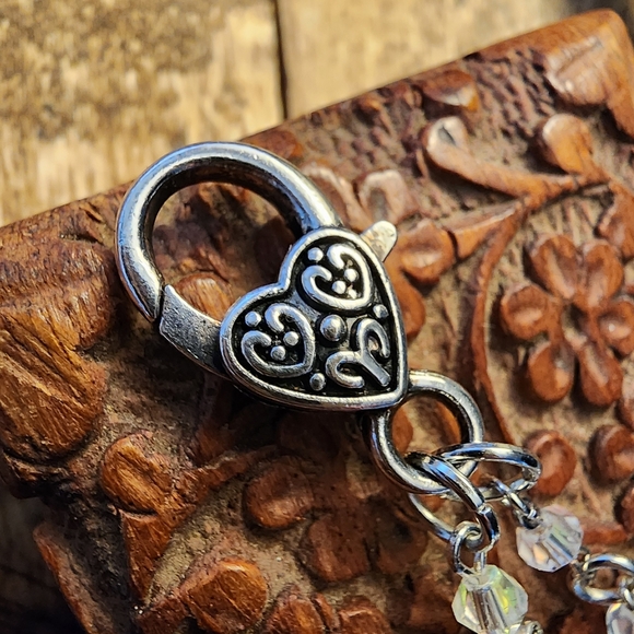 Angel PurseCharm Dragonfly BagCharm Celtic Heart Bag Clip on Crystal Suncatcher - Picture 10 of 16